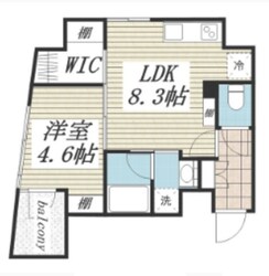 パークルール神田司町ロンドの物件間取画像